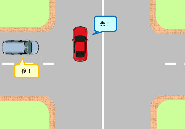 これは大事です 信号のない場所での優先関係 交通ルールの再確認 交差点の通行方法編 その10 愛知ペーパードライバースクール これは大事です 信号のない場所での優先関係 交通ルールの再確認 交差点の通行方法編 その10 愛知ペーパードライバースクール