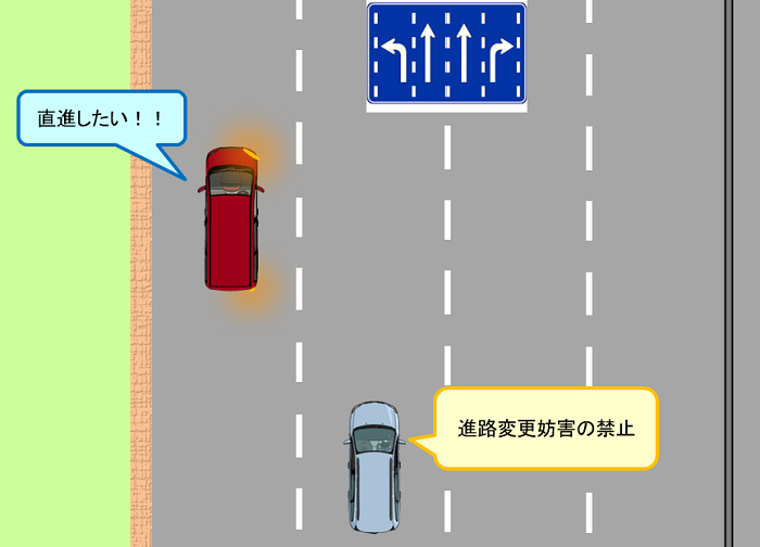 進路変更